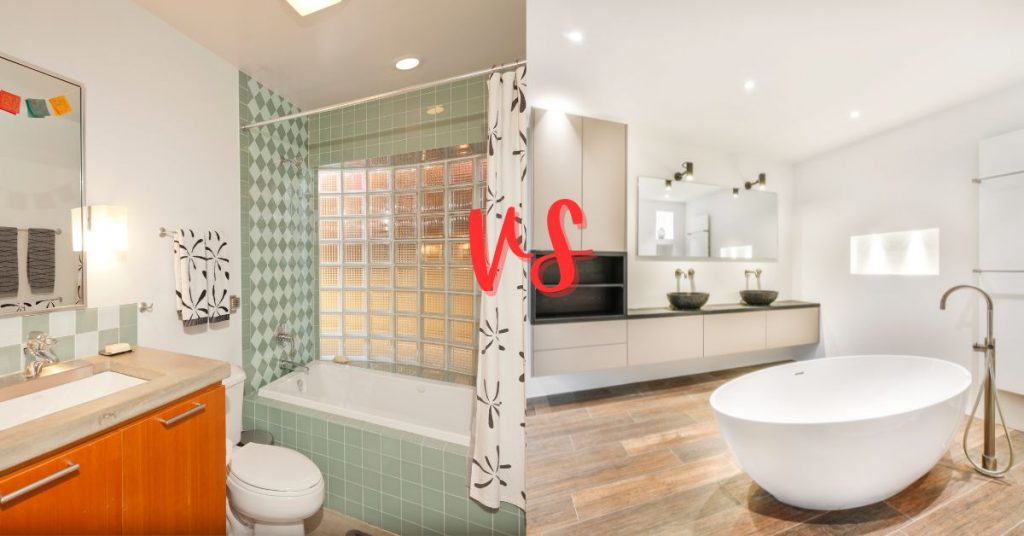 Vintage vs. Modern: Choosing the Right Style for Your Bathroom Renovation