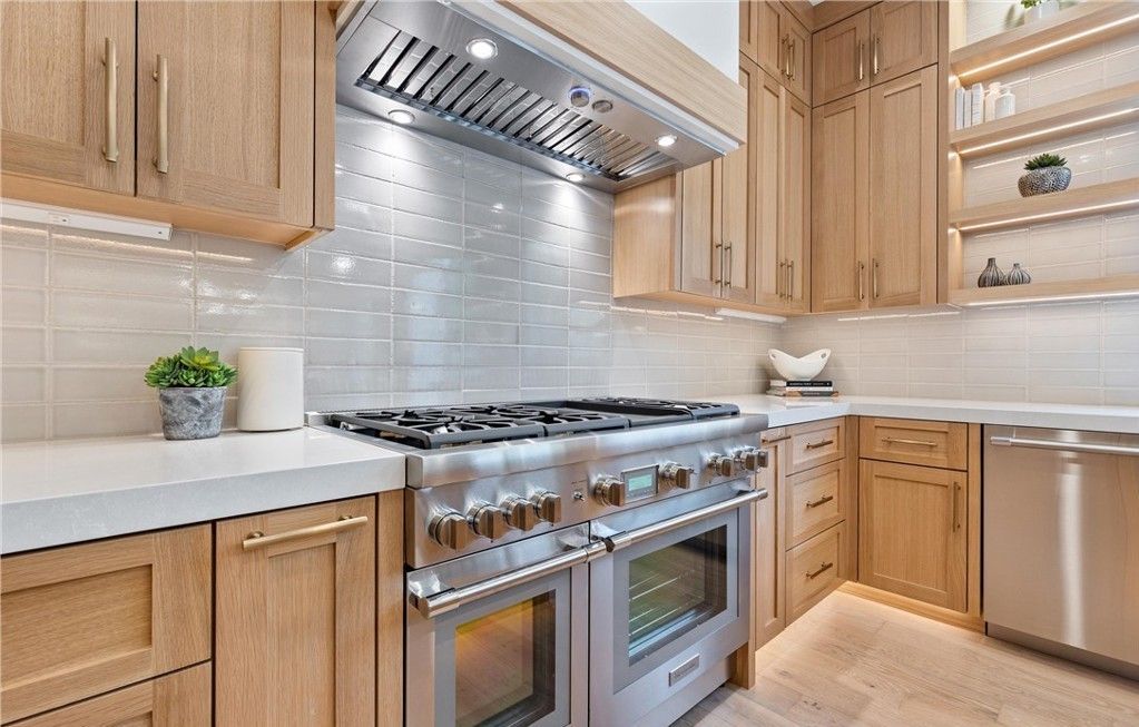 Kitchen Remodel using Maple Shaker in Yorba Linda CA