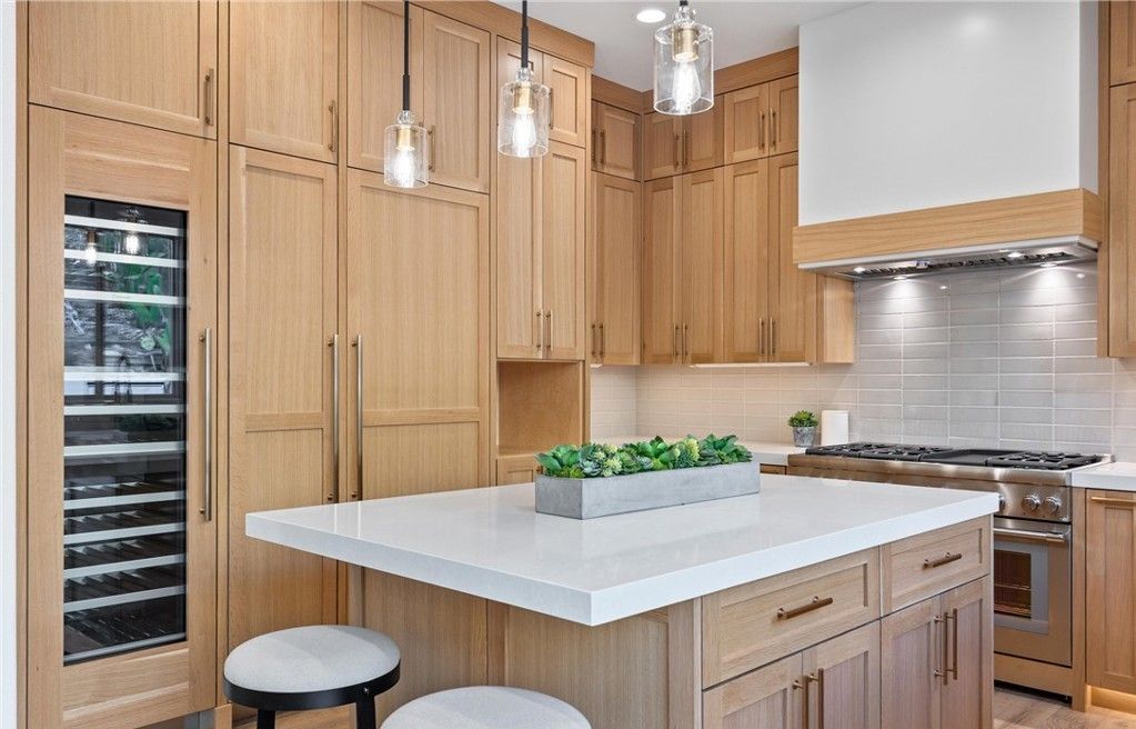 Kitchen Remodel using Maple Shaker in Yorba Linda CA