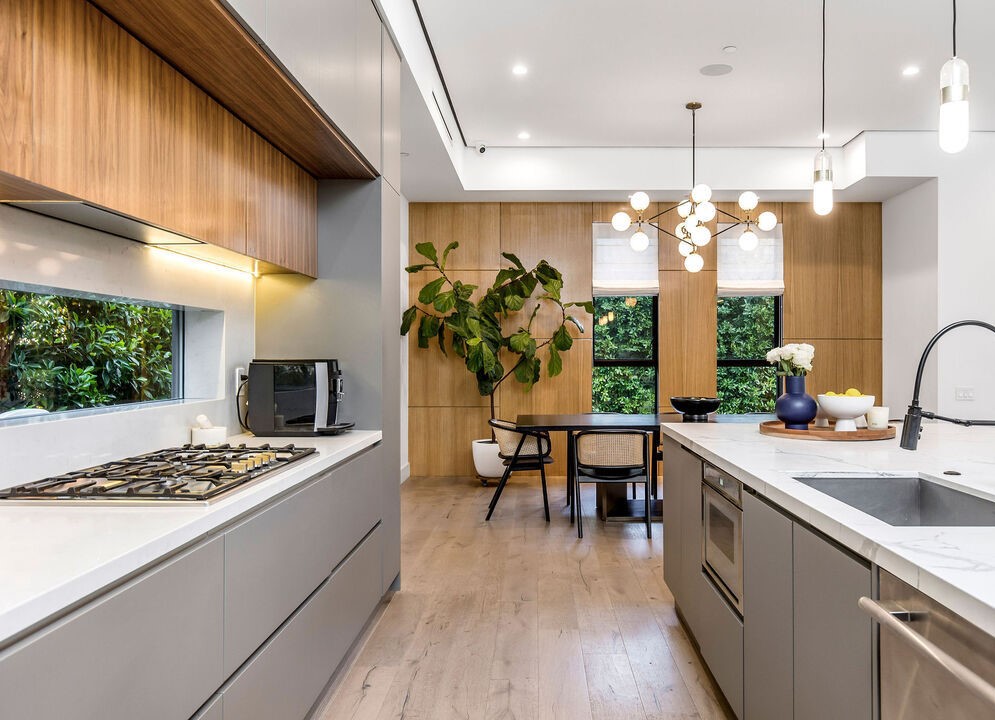 Kitchen Remodel at Grand View Blvd with a Touch of Modern Elegance and Natural Charm 5