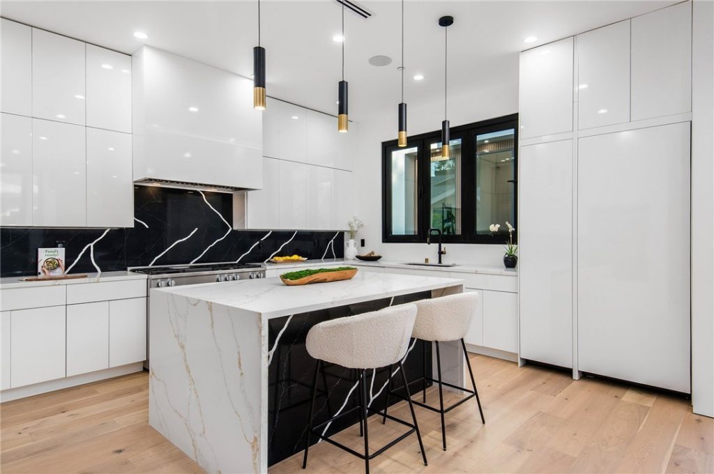 Sleek, Bold, and Timeless: The Ultimate Kitchen Remodel in Encino 2