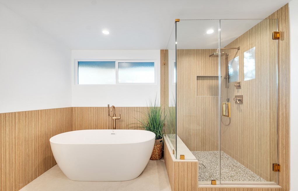 Minimalist Luxury: A Stunning Master Bathroom Remodel in Woodland Hills 3